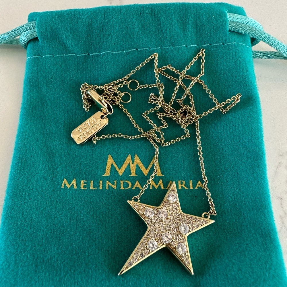 Melinda Maria Stellar Star necklace